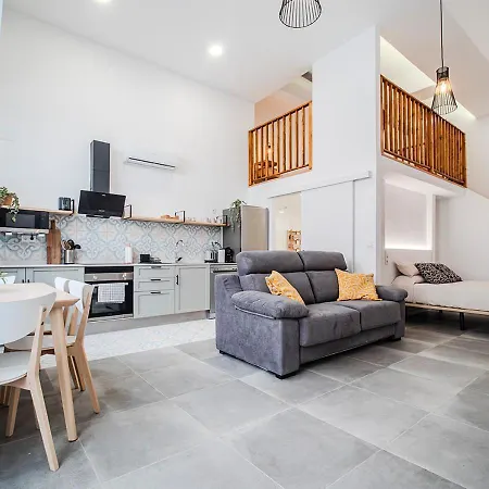 Aroma De Valencia II Cozy Studio With Loft Exterior photo
